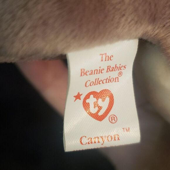 Vintage 1998 TY Beanie Baby CANYON the Cougar - Picture 5 of 9